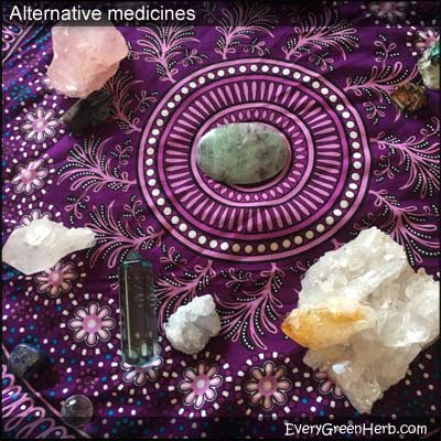 Crystal therapy is considered an alternative medicine.
