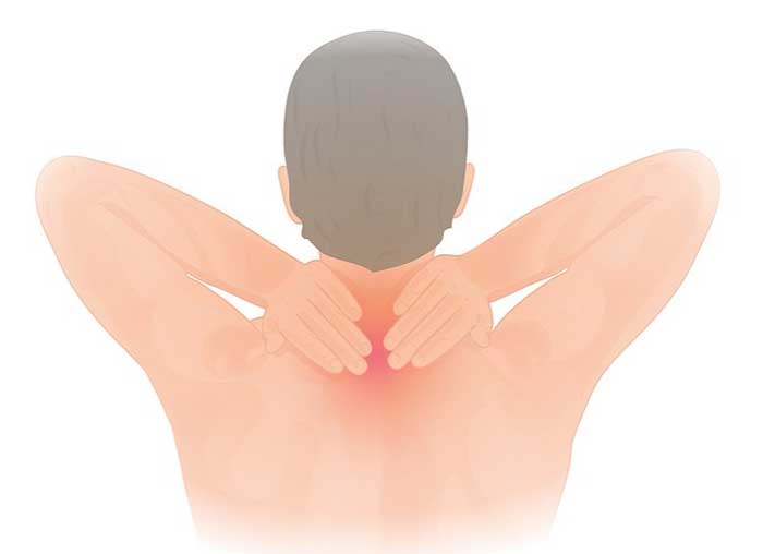 neck pain iillustration