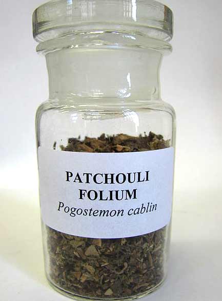 Dried patchouli