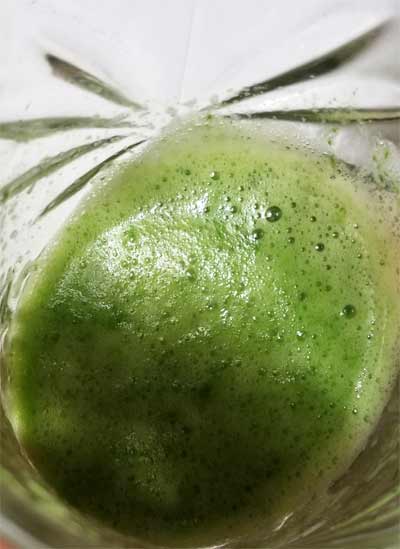 Blended wheat grass