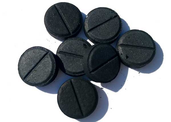 activated charcoal tablets