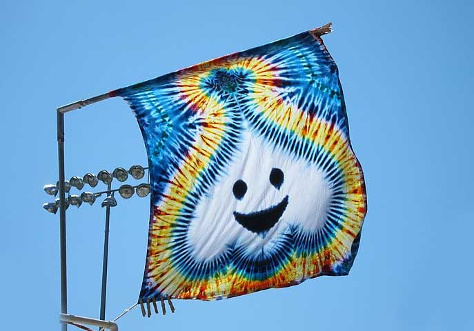 Garlic festival flag