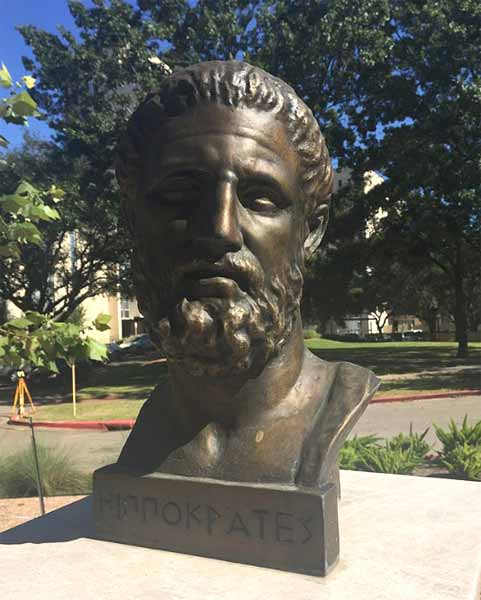 Bust of Hippocrates