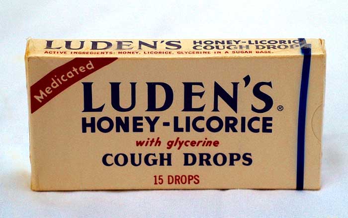 Ludens Honey Licorice cough drops