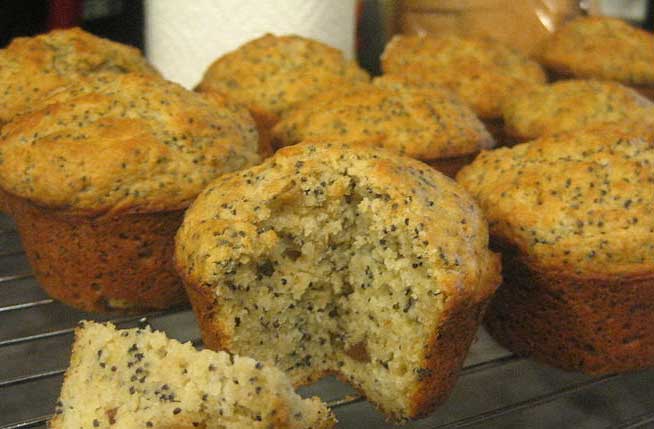 Flax seed muffins