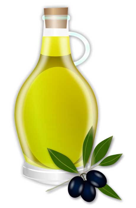 Bottle of olive oil