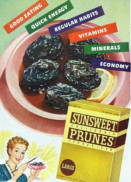 Prunes are good sources of virtamins and minerals.