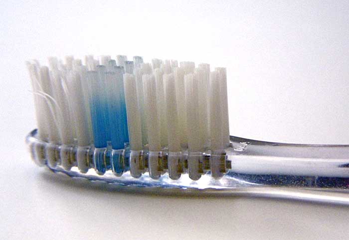 Toothbrush close up
