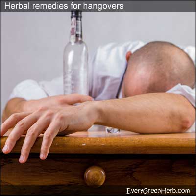 Man suffers from hangover