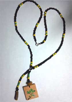 Yellowroot necklace